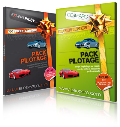 Offrez un Coffret Cadeau 100% Stages de Pilotage Automobile