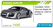 idee cadeau stage pilotage Audi R8